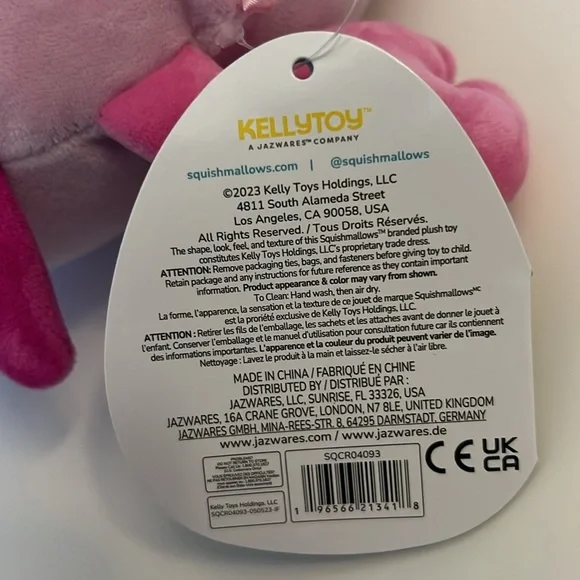 Squishmallows 8" Cailey The Crab with Starfish Stuffed Animal Toy - Picture 8 of 9